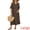 Coffee, variant on DARING DIVA Women's Maternity Short Sleeves Ruffled Sleeve Maxi Dress S Black