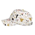 thumbnail image 5 of Naloa Original Classic Low Profile Hat Men Women Baseball Cap Dad Hat Adjustable Unconstructed Geometric Triangle Print Cap, 5 of 9