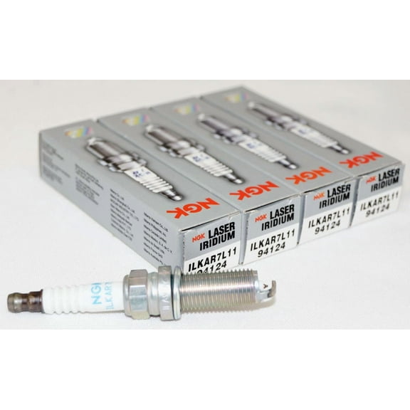 NGK 94124 ILKAR7L11 Laser Iridium Spark Plug, pack of 4