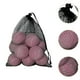 thumbnail image 3 of 12 pelotas de tenis, prácticas pelotas de juego para actividades de entretenimiento en interiores, amarillas, 3 of 3