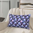 thumbnail image 5 of Fuzoiu blue Skull flower Print Fuzzy Pillowcases, Super Soft Pillow Case Cover with Zipper for Bedroom, Sofa, Couch,Cozy Pillow Shams for All Seasons-20"x30", 5 of 6