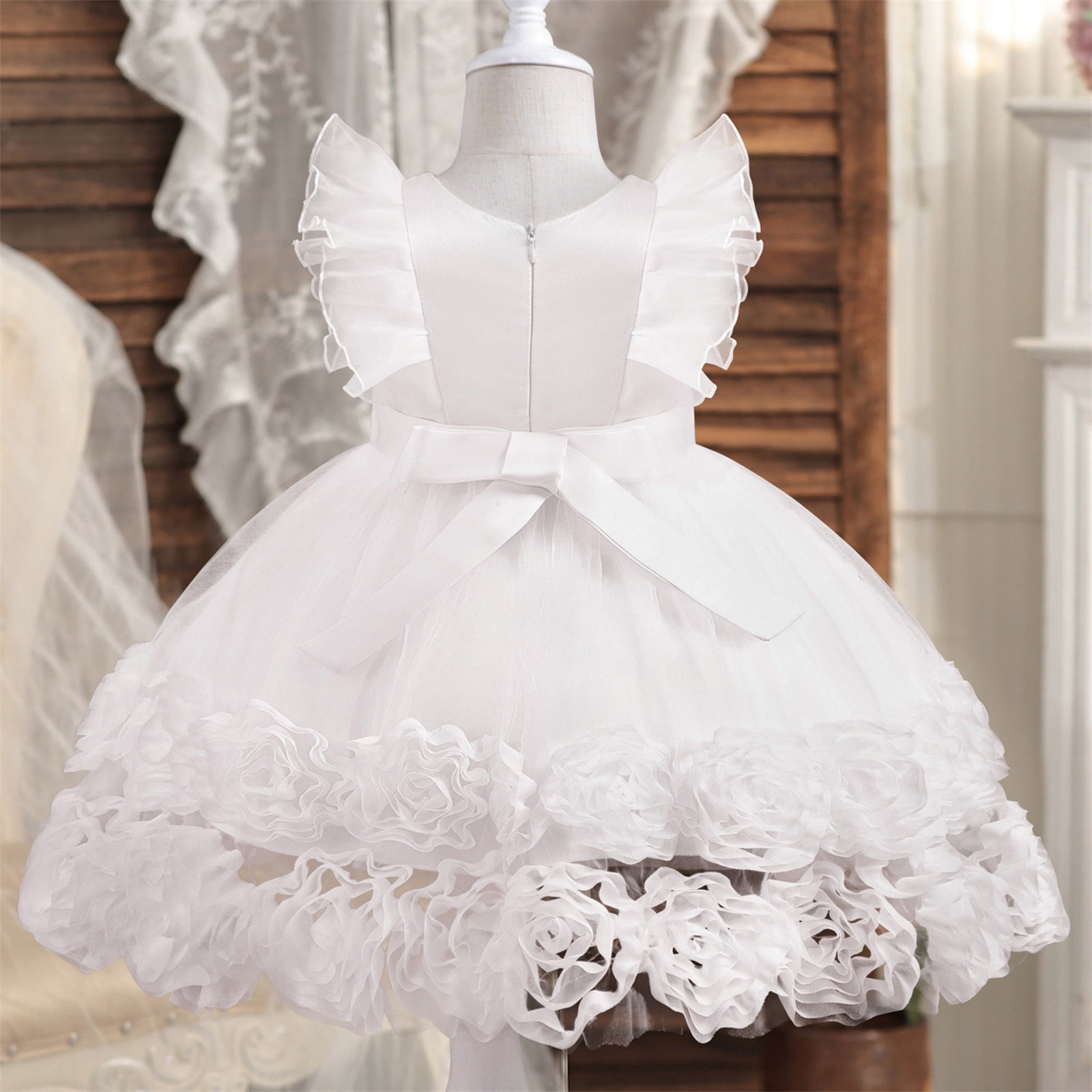 Girls long tutu dress online