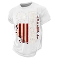 thumbnail image 4 of FINALGANG Boys American Flag T-Shirt 4th Of July Shirt 250th Anniversary Usa Shirts Kids Independence Day Tee Shirts Patriotic Printed Fashion T Shirts 1-2 Years, 4 of 4