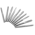 thumbnail image 4 of 10 brocas profesionales de acero de tungsteno de 3,175 mm para tallado y grabado en madera (45° x 0,1 mm), 4 of 14