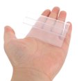 thumbnail image 3 of OUNONA 50Ud Sujetadores Transparentes Para Etiquetas En Estantes Con Práctico Y Fácil Cambio, 3 of 7