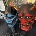 thumbnail image 4 of Cubierta facial de terror NikouMX cara de látex para cosplay japonés talla única, 4 of 8