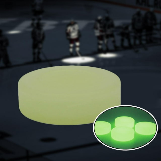 Disco de Hockey Que en La Oscuridad, Pelota de Hockey, Juguetes para Niños, Regalos con Iluminación Automática para Niños, Adultos, Jóvenes, Di