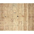 thumbnail image 1 of Ahgly Company Machine Washable Indoor Rectangle Contemporary Peru Brown Area Rugs, 5' x 7', 1 of 7