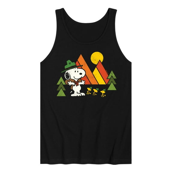 Peanuts - Retro Trailblazers - Men's Jersey Tank Top