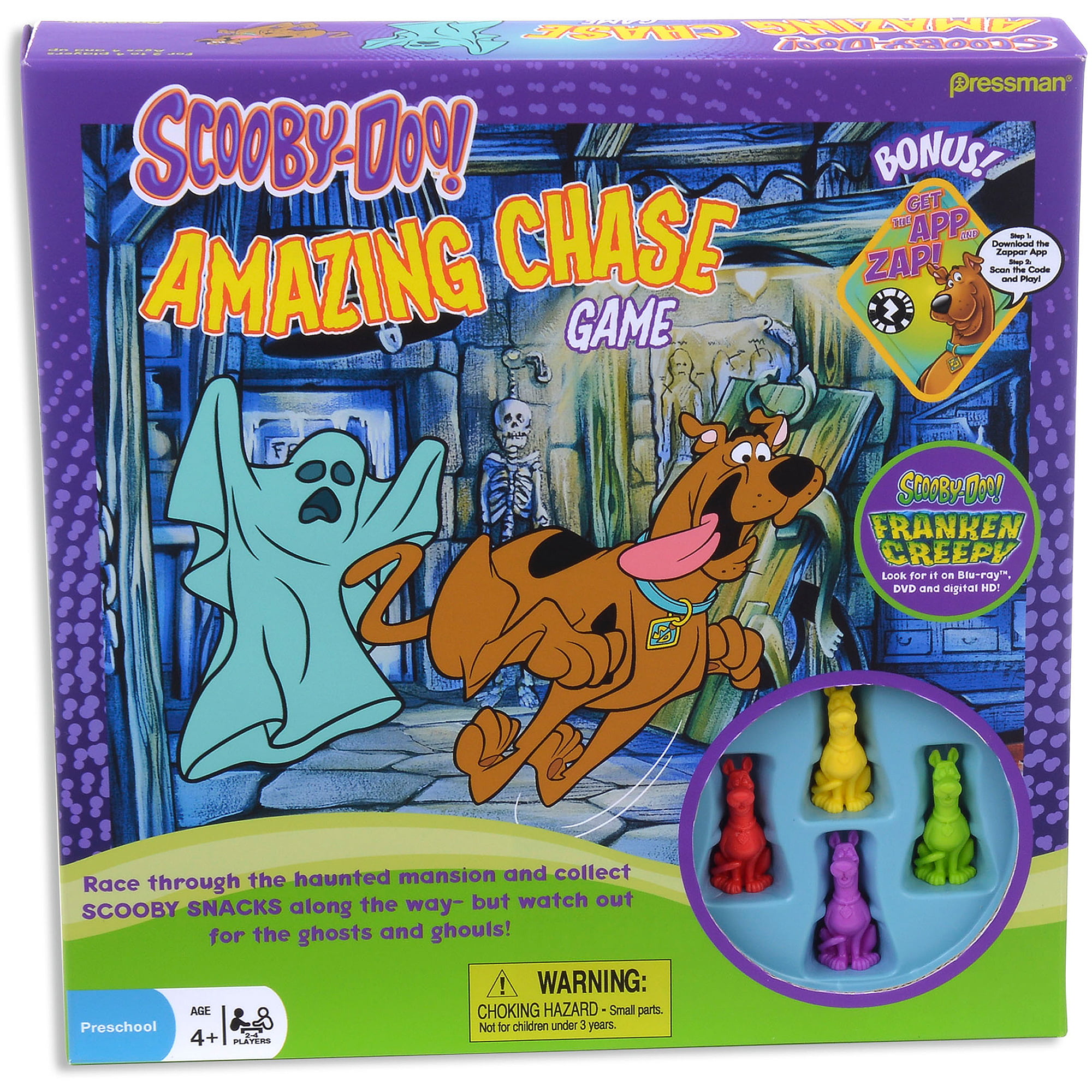 Pressman Toy Scooby-Doo Amazing Chase Game - Walmart.com