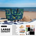 thumbnail image 5 of Balery Little Pirate Crocodile Beach Travel Bag - Water-Resistant, Large Capacity Lightweight Tote with 7 Pockets for Women and Men - Perfect for Beach, Pool, Gym, and Travel, 5 of 7
