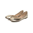 thumbnail image 5 of New Women Breckelles Bailey01 Metallic Leatherette Round Toe d'Orsay Ballet Flat, 5 of 5