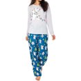 thumbnail image 3 of Puloru Family Matching Cute Pajamas Sets, Dad Mom Baby Kid Cartoon Bear Printed Sleepwear Homewear Sets, 3 of 6