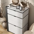 thumbnail image 6 of Furniture of America Misti Contemporary Solid Wood 5-Drawer Chest in White, 6 of 7