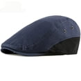 thumbnail image 5 of SikaFu Beret Vintage Men Women Cap Hats for Spring Summer Sun Hat Men Beret Cap Breathable Cotton Patchwork Ivy Newsboy Flat Cap, 5 of 6
