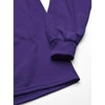 thumbnail image 2 of Gildan Men's Ultra Cotton Long Sleeve T-Shirt, Style G2400, Multipack, Purple (2-Pack), X-Large, 2 of 2