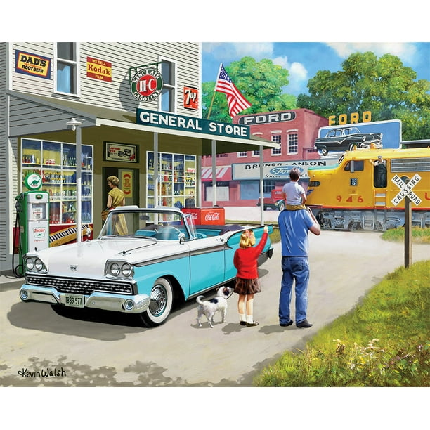 White Mountain Puzzles American Classics - 1000 Piece Jigsaw Puzzle ...