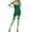 Green, variant on Saint Patricks Day Fashion Women St. Patrick's Day Long Sleeve Printing Bodysuits Jumpsuits Pants for Girls