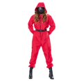 thumbnail image 2 of Bristol Novelty - Disfraz The Gamer Suit para Adultos Unisex (Rojo, Negro), 2 of 3