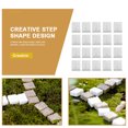 thumbnail image 6 of ifundom White Resin Staircase Decorations Landscape Ornaments for 20 Pieces, 6 of 8