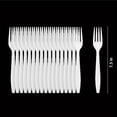 thumbnail image 3 of Ambiance Disposable Heavy Weight PS Plastic Forks, Black, 1,000 Count (Packed 100/Bag, 10 Bags/Case), 3 of 7