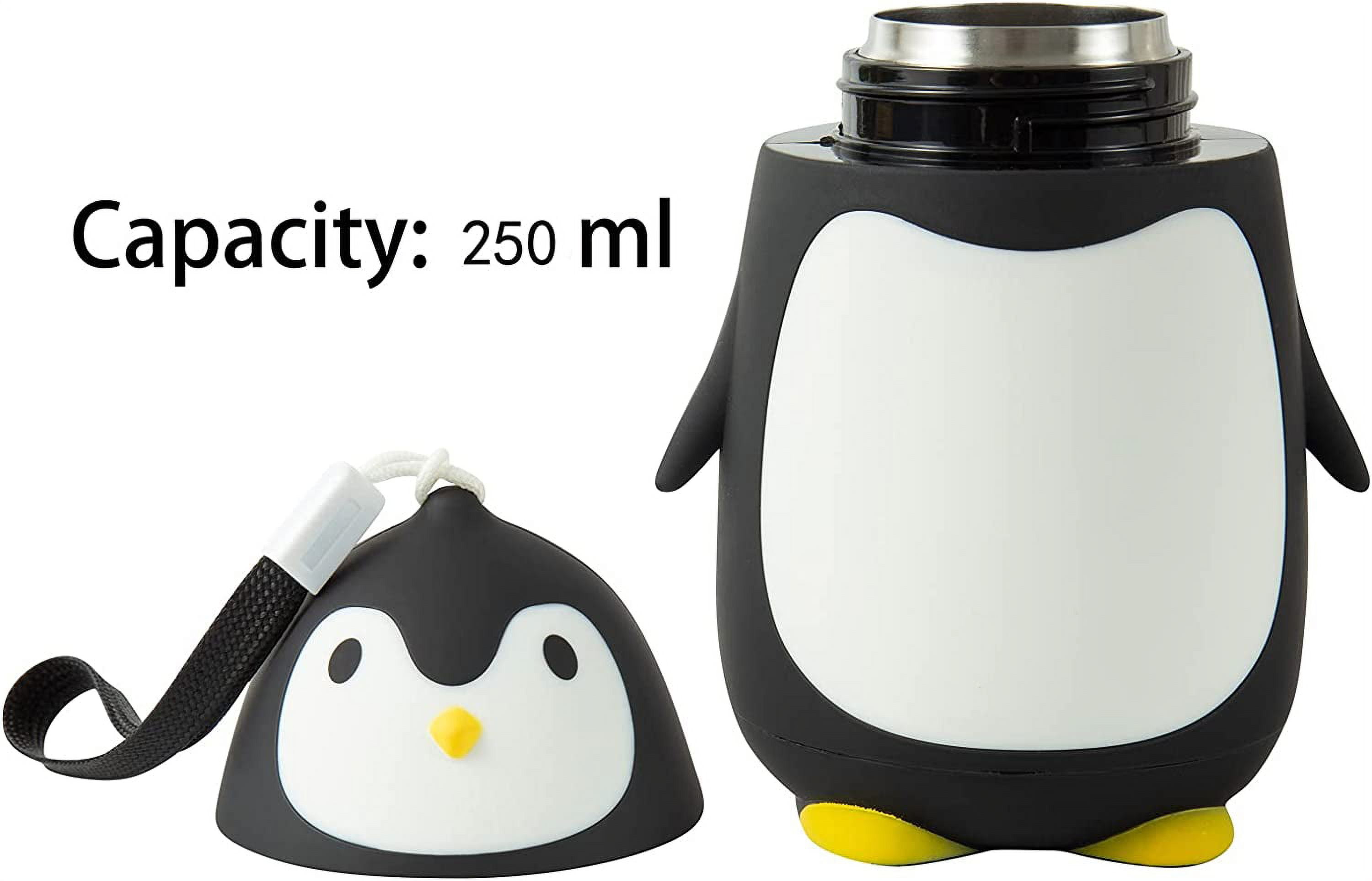 40oz King Penguin Cold  Vacuum Insulated Stainless Steel Water Bottle