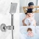 thumbnail image 2 of Shower head bracket, non perforated bathroom suction cup manual shower head bracket, detachable manual shower head and wall suction bracket, 2 of 4