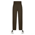 thumbnail image 6 of SDNall Capris for Women Casual Summer Clearance Yoga Pants Loose Workout Sweatpants Comfy Joggers with Pockets Women'S Capris (Brown, Sizes S-XXL), 6 of 9