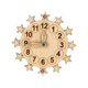 thumbnail image 1 of Juguete sensorial de madera con piezas de tablero de actividades para padres e hijos, juguetes interactivos de viaje. Reloj, 1 of 9
