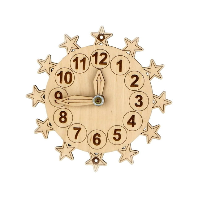 HILABEE Busy Board DIY Accessories Early Educational Toys Learning Activities Fine Motor Clock
