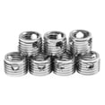 thumbnail image 1 of Ccdes 10Pcs 307 Stainless Steel Self-tapping Thread Insert Screw Repairing Accessories, Thread Repair Insert,Thread Insert, 1 of 8