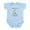 Sky Blue, variant on CafePress - Daddys Cricket Buddy Body Suit - Baby Light Bodysuit, Size Newborn - 24 Months