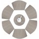 thumbnail image 1 of Mantel individual de cuero Sincero Hogar, 1 of 1