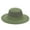 Green, variant on EINSKEY Cooling Bucket Hat for Men, Wide Brim Womens Sun Hat with Ponytail Hole (Green)