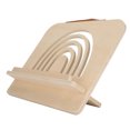 thumbnail image 3 of Soporte ergonómico para libros de cocina, diseño de madera plegable para el hogar, la oficina y la cafetería, 3 of 8