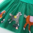 thumbnail image 4 of Qudderr Robe en Tulle à Manches Courtes pour Bébés Filles 1-7 Ans Robe Princesse Broderie Dessin Animé Mode Été pour Tout-Petits, 4 of 9