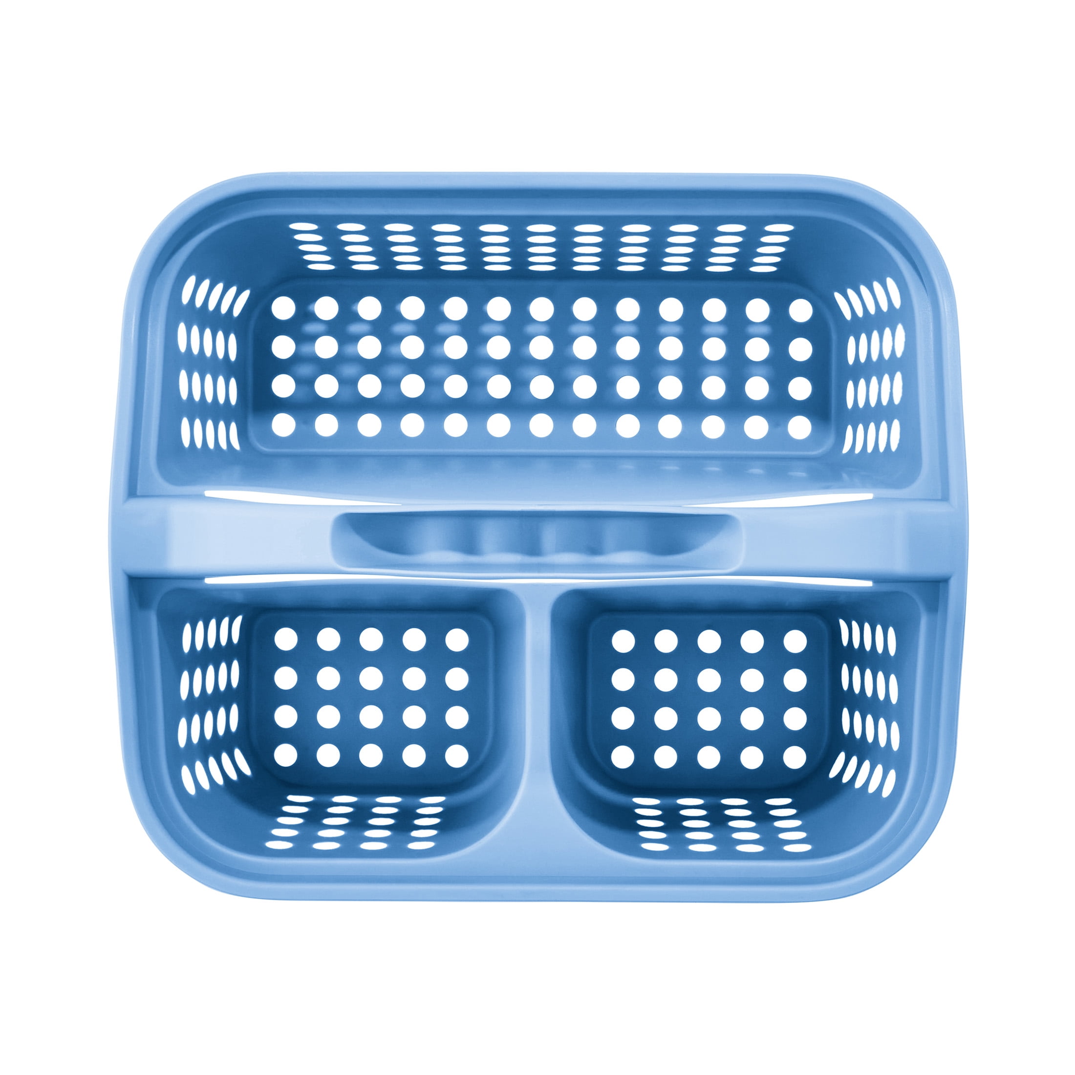 Mainstays by Becky G. & Alejandra Small Portable Shower Caddy, Blue