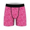thumbnail image 4 of ZQUUVOU Valentine's Day Men's Boxer Briefs Printed Breathable Underpants (Pink,L), 4 of 7