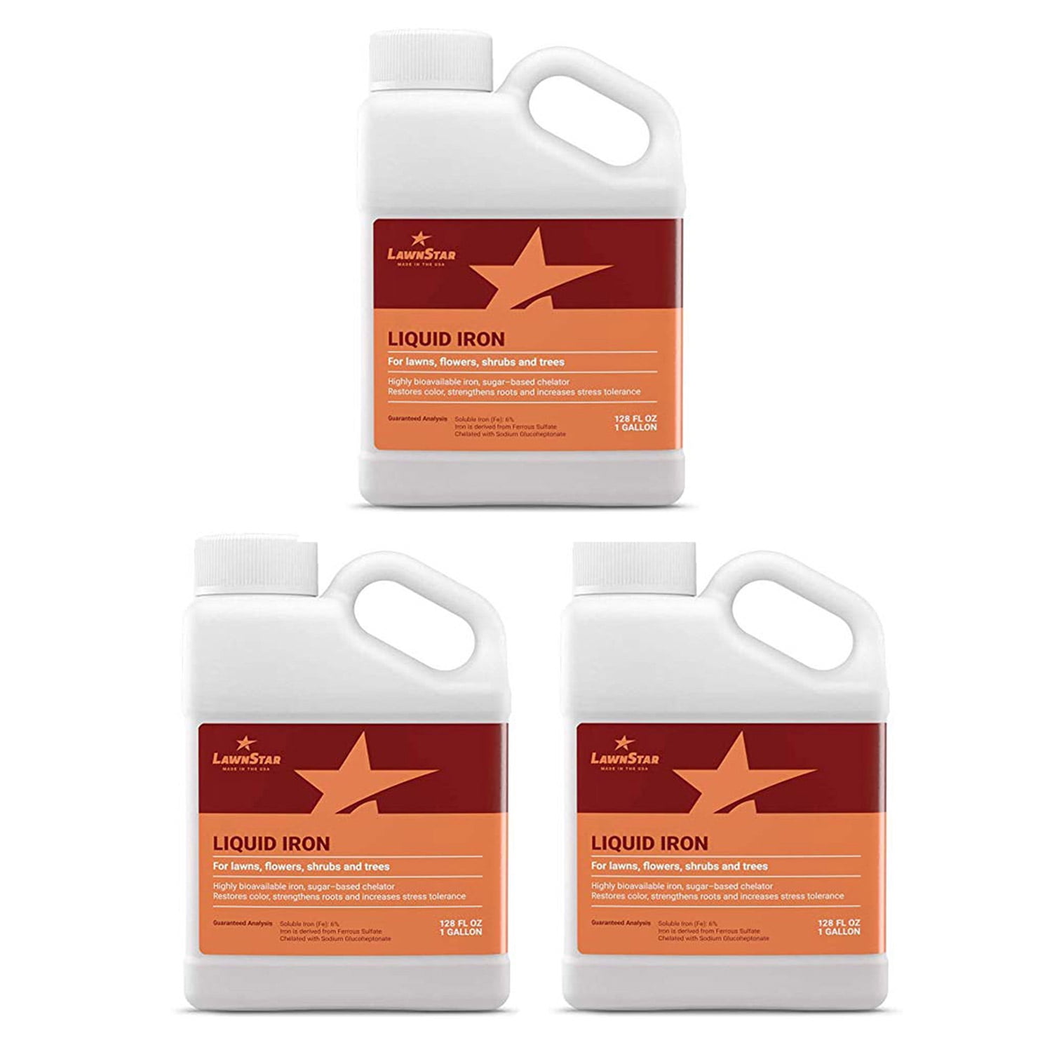 LawnStar Organic Chelated Liquid Iron Plant Lawn