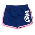 thumbnail image 4 of Conjunto de ropa Bluey para niñas pequeñas y pantalones cortos con forma de delfín, 4 of 6