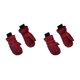 thumbnail image 3 of Eigraketly Niños Esquí Manoplas Universal Color sólido Niños pequeños Manopla Niños Niñas Deporte al aire libre Invierno Manopla Ropa Rojo 2piezas, 3 of 6
