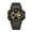 Coffee, variant on Men's Military Sport Watch – Dual Display Quartz Digital Wristwatch, 50M Waterproof