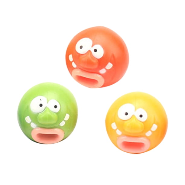 Juguete de broma con lengua Adorable para niños, juguete sensorial divertido para aliviar la ansiedad, Color aleatorio, 3 uds.