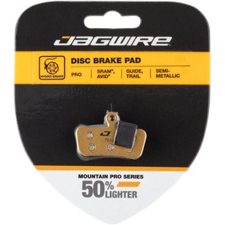 Jagwire Pastiglie per freno a disco Elite Cooling - semimetalliche - DCA898A | SRAM G2 R/RS/RSC/Ultimate