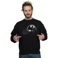 thumbnail image 2 of DC Comics Mens Batman Spot Sweatshirt, 2 of 5