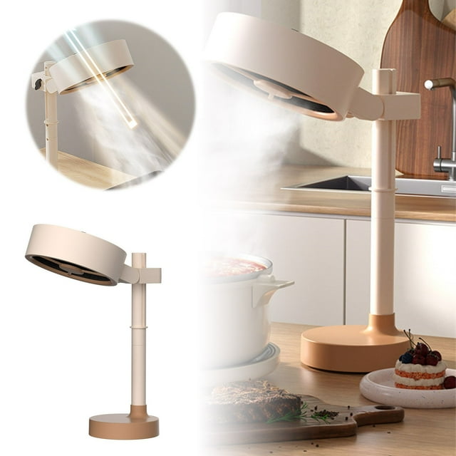 BotaniNest Desktop USB Portable Range Hood Compact Filter For Home Kitchen Countertops