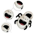 thumbnail image 5 of Wovix Cute Animal Slippers Boys Girls House Shoes Non Warm Soft Winter Fuzzy Indoor Slipper Basic Soft Daily Bedroom Dormitory White 45, 5 of 7