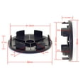 thumbnail image 3 of Rhino Tuning OD: 68mm/2.68in ID:61.5mm/2.42in Wheel Hub Cap for XXR #551 553 557 969, 3 of 11