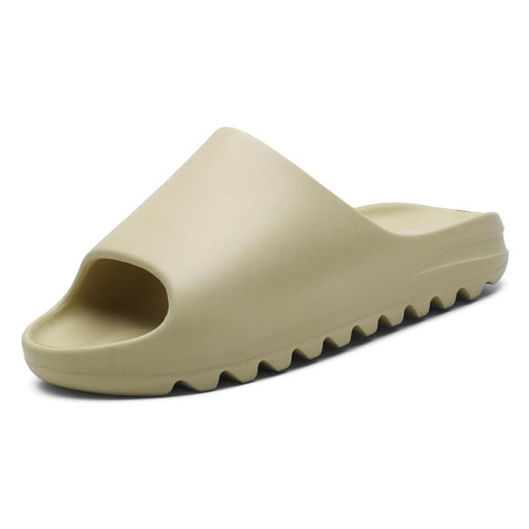 TENGTA Hommes Slides Respirant Cool Sandales de Plage Tongs Poisson Bouche Hommes Pantoufles Été Léger Os Chaussures
