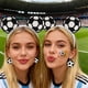 thumbnail image 4 of Conjunto de Accesorios para Aficionados Al Fútbol 2026: Diadema con Orejas de Ratón, Aretes de Balón de Fútbol, Tatuajes Temporales, Atuendo para El Día Del Partido para Mujeres y Niñas., 4 of 6